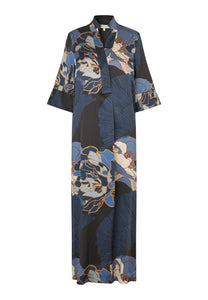 Dea Kudibal Helga Kimono Dress in Blue