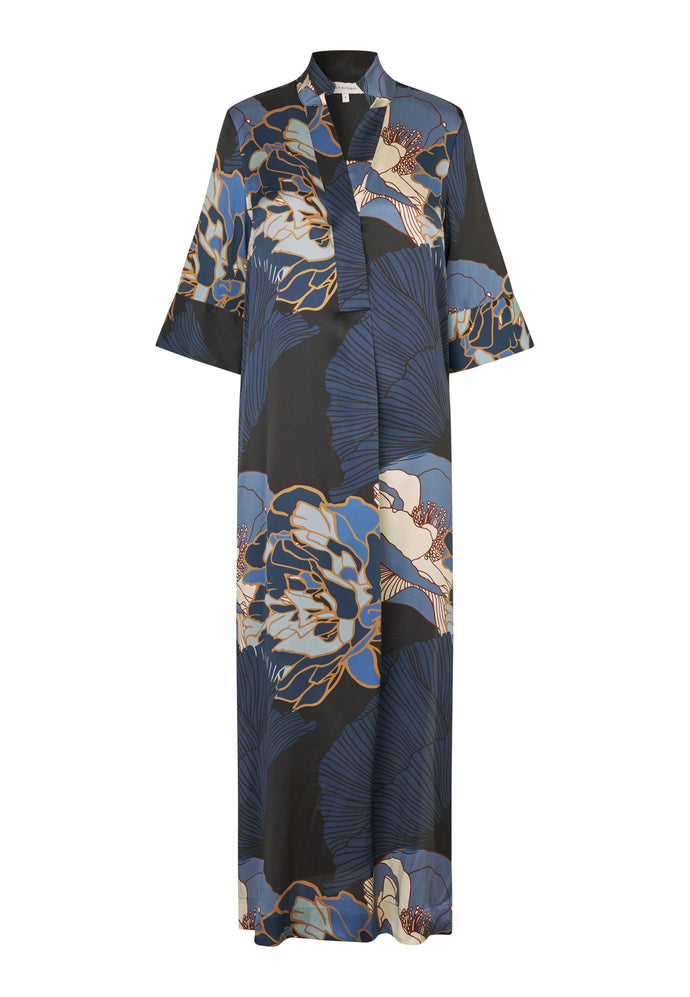 Dea Kudibal Helga Kimono Dress in Blue