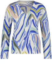 Load image into Gallery viewer, Gerry Weber Patterned Long Sleeve Top

