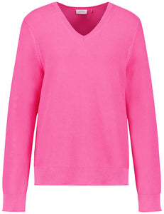 Gerry Weber Long Sleeve Sweater in Pink