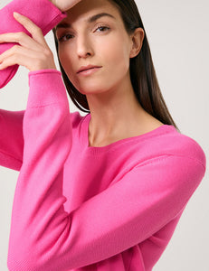 Gerry Weber Long Sleeve Sweater in Pink