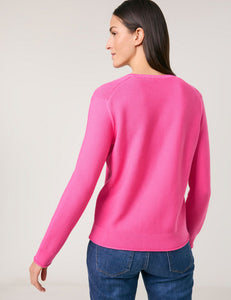 Gerry Weber Long Sleeve Sweater in Pink