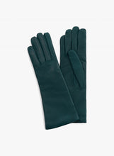 Load image into Gallery viewer, Cinzia Rocca Long Napa Gloves in Green
