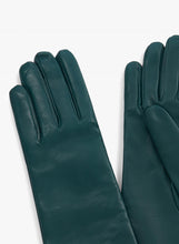 Load image into Gallery viewer, Cinzia Rocca Long Napa Gloves in Green
