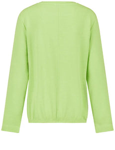 Gerry Weber Long Sleeve Top in Green