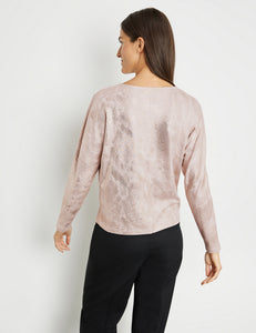 Gerry Weber Long sleeve top with shimmering effects