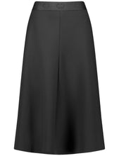 Load image into Gallery viewer, GERRY WEBER Midi Skirt with an Elasticated Waistband in Black
