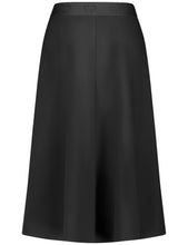 Load image into Gallery viewer, GERRY WEBER Midi Skirt with an Elasticated Waistband in Black
