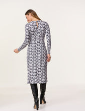 Load image into Gallery viewer, GERRY WEBER Jersey Midi Dress in Lizard Print
