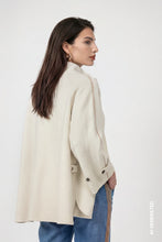 Load image into Gallery viewer, Monari Double-Face Jacket in Antique White
