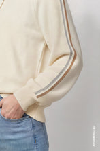 Load image into Gallery viewer, Monari Knitted Jumper with Hood in Antique White
