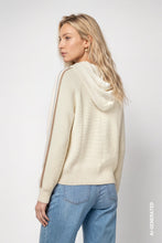 Load image into Gallery viewer, Monari Knitted Jumper with Hood in Antique White
