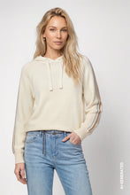 Load image into Gallery viewer, Monari Knitted Jumper with Hood in Antique White
