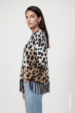 Load image into Gallery viewer, Monari Knitted Fringe Jumper in Dark Grey
