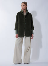 Load image into Gallery viewer, Cinzia Rocca Short Coat with knit Details
