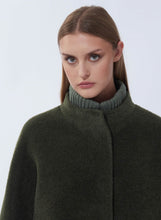 Load image into Gallery viewer, Cinzia Rocca Short Coat with knit Details
