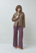 Load image into Gallery viewer, Suncoo Earth Jacket in Chocolate Brown

