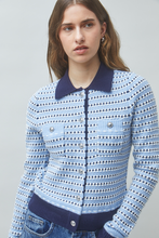 Load image into Gallery viewer, Suncoo Gualem Knit Sweater in Blue
