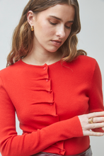 Load image into Gallery viewer, Suncoo Gamira Cardigan in Red
