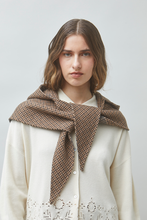 Load image into Gallery viewer, Suncoo Achille Scarf in Chocolate Brown

