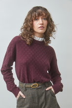 Load image into Gallery viewer, Suncoo Piola Sweater in Prune
