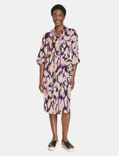 Load image into Gallery viewer, Gerry Weber Patterned blouse dress with a wrap-over skirt
