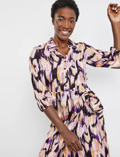 Load image into Gallery viewer, Gerry Weber Patterned blouse dress with a wrap-over skirt
