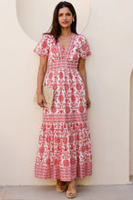 Load image into Gallery viewer, Aspiga Pippa Dress Dress in Red/Ecru
