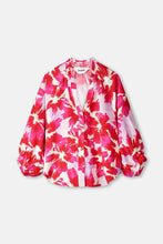 Load image into Gallery viewer, Pom Blouse  - Hero Bubble Bloom Red (SP9586)
