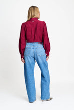 Load image into Gallery viewer, Pom Ivy Blouse in Burgundy Red
