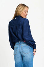 Load image into Gallery viewer, Pom Ivy Blouse in Eternal Blue
