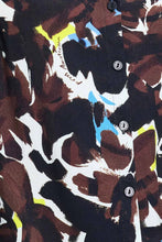 Load image into Gallery viewer, Pom Mila Bovine Blouse in Brown
