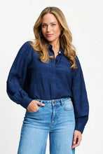 Load image into Gallery viewer, Pom Ivy Blouse in Eternal Blue
