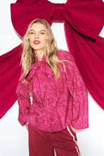 Load image into Gallery viewer, Pom Sara Ribbon Blouse in Pink
