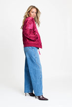 Load image into Gallery viewer, Pom Ashley Jacket with Embroidery Bows
