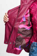 Load image into Gallery viewer, Pom Jenna Jacket in Burgundy Red
