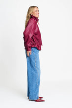 Load image into Gallery viewer, Pom Jenna Jacket in Burgundy Red
