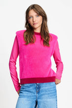 Load image into Gallery viewer, Pom Shelly Spencer in Ultra Pink
