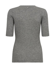 Load image into Gallery viewer, Mos Mosh Relena Rib SS Crew Neck Knit
