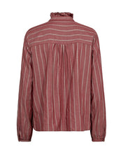 Load image into Gallery viewer, Mos Mosh Biles Stripe Blouse in Rust
