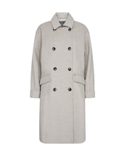 Load image into Gallery viewer, Mos Mosh Venice Wool Coat in Ecru
