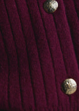 Load and play video in Gallery viewer, Riani Polo Cardigan in Morello
