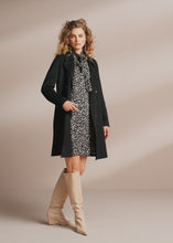 Load and play video in Gallery viewer, Riani Double Face Short Coat in Black
