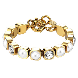 Dyrberg/Kern Conian Bracelet in Crystal