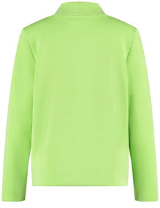 Gerry Weber Sand-Washed Jersey Top in Green