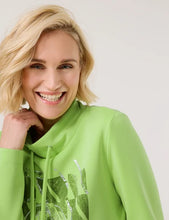 Load image into Gallery viewer, Gerry Weber Sand-Washed Jersey Top in Green
