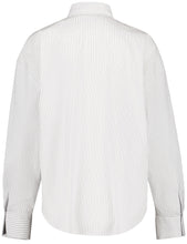 Load image into Gallery viewer, GERRY WEBER Shirt Blouse with a Semi-Sheer Lace Trim
