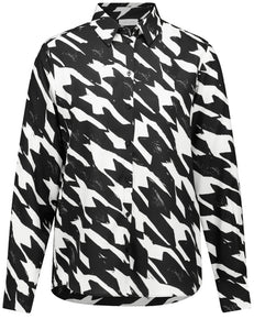 GERRY WEBER Sustainable Blouse with an Ikat Print