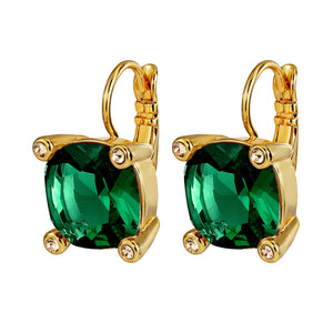 Dyrberg/Kern Nicola Earrings in Emerald