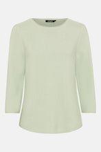Load image into Gallery viewer, Olsen Sweater with 3/4 Sleeves in Soft Mint
